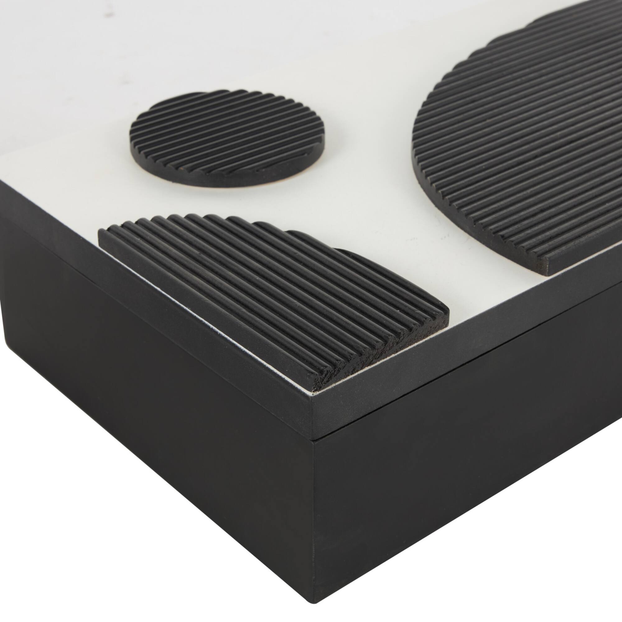 Black Wood Handmade Decorative Box Set